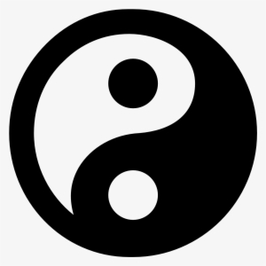 This Is A Picture For The Yin Yang Symbol - Yin Yang Icon Png