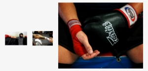Fairtex Muay Thai Boxing Training Sparring Gloves (black