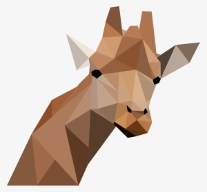 This Free Icons Png Design Of Low Poly Giraffe