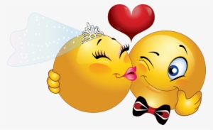 Wedding Smiley Pic - Married Emoji
