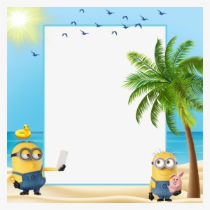 Summer Kids Transparent Gallery Yopriceville High View - Minions Borders And Frames