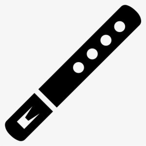 The Icon Is A Picture Of A Flute - Vector Graphics