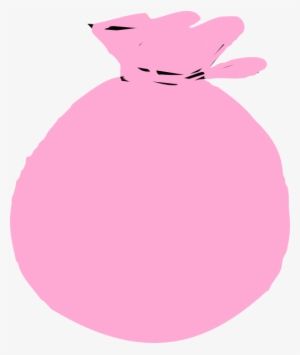 Pink Money Bag Clip Art - Pink Money Bag Clipart