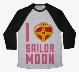 I Heart Sailor Moon Baseball Tee - Change My Mind Shirt