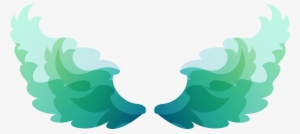 Angel Halo Clip Art - Vector Angel Wings Watercolor