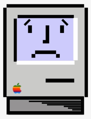 Sad Mac Face - Ant Pixel Art