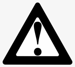 Black Black Warning Clip Art At Clker Com Vector Clip - Symbol For Road Safety