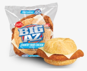 Big Az Country Fried Chicken Sandwich With Cheese - Pierre Big Az Cheeseburger