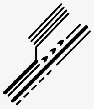 Electronic Printed Circuit Detail Of Diagonal Lines - Lineas De Circuitos Png