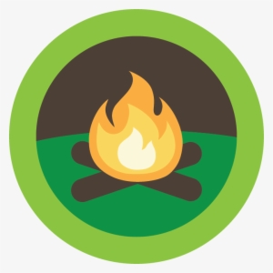 Clip Art Free Stock Campfire Leader Camp Encourage - Portrait Of A Man
