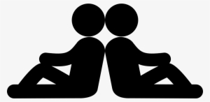 Png File - Dos Mujeres Sentadas