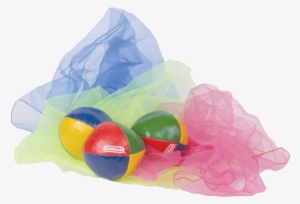 Juggling Scarves And Ball Set