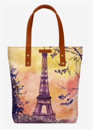 Paris Watercolor Classic Tote Bag - Paris Wall Tapestry - Small: 51" X 60"