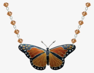 Monarch Crystal Necklace
