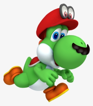 Captured Render Super Odyssey By Nintega Dario - Super Mario Odyssey Yoshi