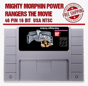 16 - Mighty Morphin Power Rangers The Movie Super Nintendo