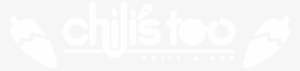 Chili's Too Logo Black And White - Close Icon Png White
