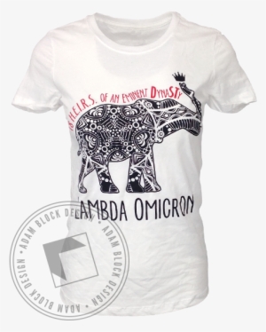 Delta Sigma Theta Elephant Tee - Rush Sigma Nu Shirt