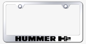 Au-tomotive Gold Hummer H2 Laser Etched Frame