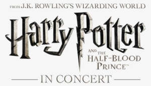 Hp6 Logo In Concert 300dpi Color - Harry Potter And The Half Blood Prince Logo
