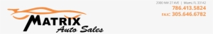 Matrix Auto Sales