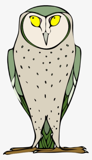 How To Set Use Green And Gray Owl Icon Png - Owl Clip Art