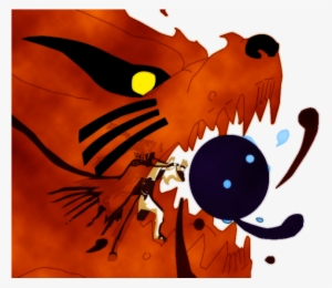 Naruto Kurama Mode Bijuudama - Kurama E Naruto Png