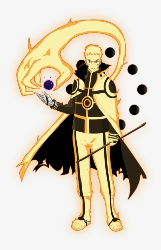 Naruto Modo Kurama Png - Naruto Hokage Bijuu Mode