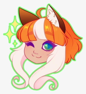 Little Chibi Head Of My Girl, Selkie - Cartoon