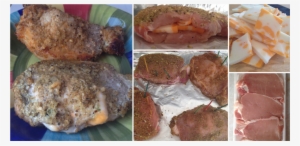 If Cheese Is Leaking Out You Can Try To Put It Back - Pork Chop