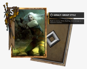 Image[custom Card] Geralt - Gwent Homecoming