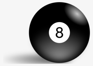 Pool Stick Cliparts - 8 Ball Clip Art Png