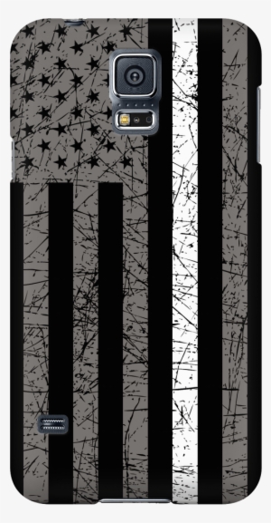 Thin White Line Usa Flag Phone Case - Stand American Flag Shirt Mugs