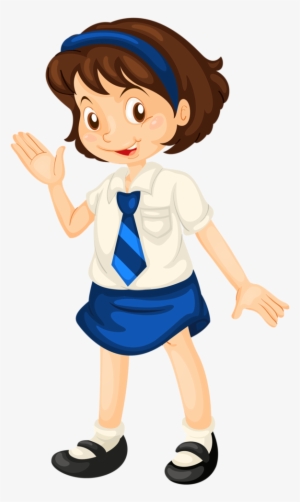 Фото, Автор Soloveika На Яндекс - School Girl Clipart No Background