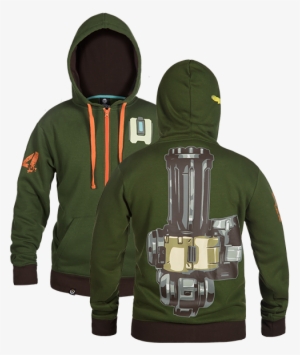 Overwatch Ultimate Bastion Zip Up Hoodie - Overwatch Bastion Hoodie
