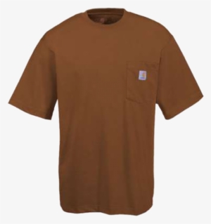 Carhartt Men's Short Sleeve Tee Shirt With Pocket - Active Shirt