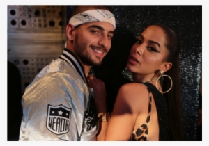 Anitta Nega Affair Com Maluma Durante Gravação De Clipe - Maluma And Anitta