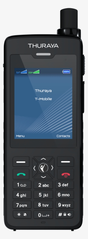 Thuraya Xt Pro Dual Front - Thuraya Xt-pro Dual Satellite Phone & Nova Sim