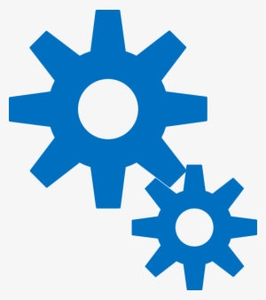 How To Set Use Blue Gears Svg Vector
