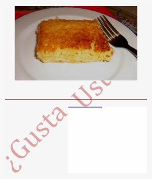 Pan De Elote Tipo Flan - Mexican Breads