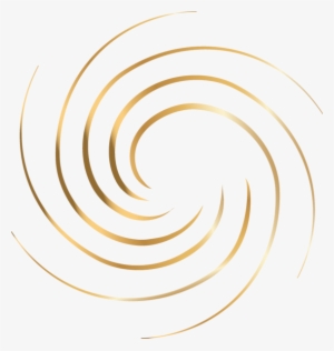 Gold Swirl Png Download - Circle