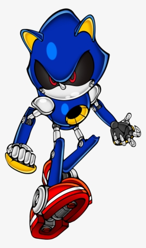 Metal Sonic Artwork Only By Envy The Hedgehog D351sap - Metal Sonic Official Art