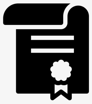 Diploma Icon Png - Licence Icon