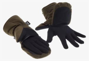 Mittens With Zip-fastener And Inner Gloves - Browning Xpo Pro Mitten/gloves