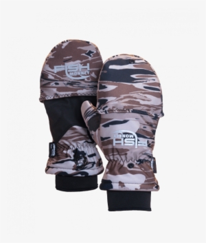 Fm25 Tundra Insulated Mitten Glove “ice Fishing Ready” - Fish Monkey Tundra Gloves - Camo L