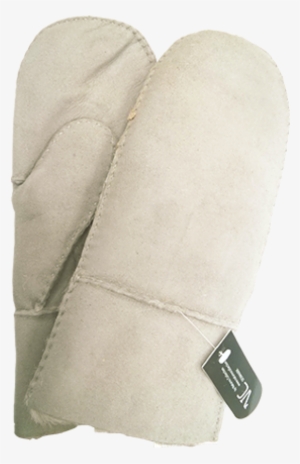 Natures Collection Merino-lamb "kristie" Pair Of Mittens - Leather