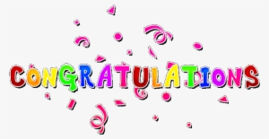 Congratulations Transparent Background Png