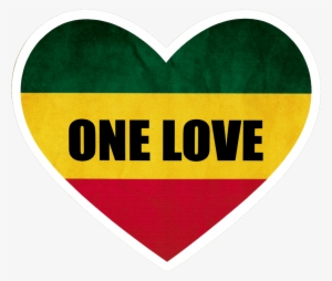 One Love Heart - One Love Transparent