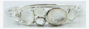 Ippolita Sterling Rock Candy Hinged Top Bangle With - Ring