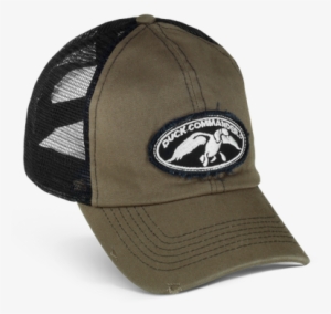 Image - Duck Commander Olive And Black Trucker Hat